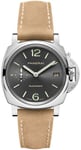 Panerai PAM00755 Luminor Grå/Læder Ø38 mm