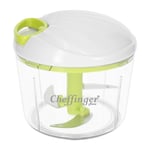 Cheffinger Hachoir Manuel 900ml Multifonction Blanc / Vert