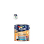 Dulux Quick Dry Eggshell Paint, 750 ml (Pure Brilliant White) Easycare Washable and Tough Matt (Denim Drift)