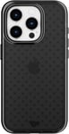 Tech21 Evo Check case for iPhone 15 Pro - Impact Protection Case - Smokey/Black