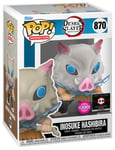 Figurine Funko Pop - Demon Slayer N°870 - Inosuke Hashibira - Flocked (74462)