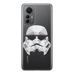 ERT GROUP mobile phone case for Xiaomi MI 12 LITE original and officially Licensed Star Wars pattern Stormtrooper 008 optimally adapted to the shape of the mobile phone, partially transparent