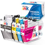 starink LC3219XL LC3217 Replacement for Brother LC3219XL LC 3217 Ink Cartridges Compatible with Brother J5730DW MFC-J5930DW MFC-J6930DW MFC-J5330DW MFC-J6530DW MFC-J5335DW MFC-J6935DW 4Pack