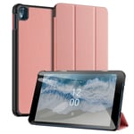 Nokia T10 - DUX DUCIS Domo Series Tri-Fold Smart cover - Pink