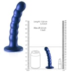Gode anal vaginal à petite boule avec ventouse portable en silicone