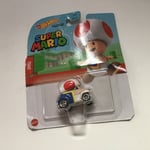 Genuine Mattel Hot Wheels Nintendo Super Mario Car TOAD