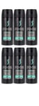 6 x AXE (LYNX) APOLLO 150ml Deodorant Body Spray Free P&P