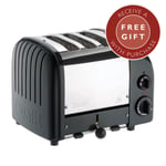 Dualit Classic Vario AWS Black 3 Slot Toaster