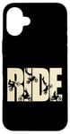 Coque pour iPhone 16 Plus Vélo tout-terrain, motocross, motard pour homme, femme, enfant