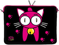 KITTY TO GO LS133-10 Designer Netbook Sleeve Housse Pour Ordinateur Portable 10,2" (25,9 cm) Large Neoprene Pochette Sacoche