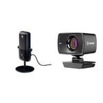 Elgato Pack Audio et Video Pro - Webcam 1080p60 en vraie Full HD, Micro USB à condensateur et solution de mixage numérique haut de gamme