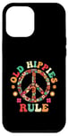 Coque pour iPhone 12 Pro Max Old Hippies Rule Hippie Vintage Costume Hippy Travel Fan