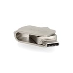 Nedis Flash Drive | 64 GB | USB-A / USB-C™ | Läshastighet: 90 MB/s | Skrivhastighet: 20 MB/s