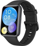 Watch Fit 2 Smartwatch, Écran 1,74' Fullview, Appels Bluetooth, Gestion De La Santé, Longue Durée De Vie De La Batterie, Entraînement Rapide Animé,Noir,Compatible Android Et Ios