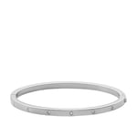 Fossil Women's Bracelet Sadie Shine Bright Stainless Steel Bangle, JF04420040