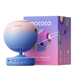 POCOCO Galaxy Projector, Star Projector Night Light, Home Planetarium for Children and Adults; in Bedrooms, Interiors; for Decoration, Sleep Aid and Relaxation - with 2 Discs