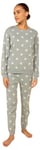 Petit Bateau A09ZE Pyjama, Paul/Avalanche, S Femme