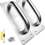 2 Pcs Poignée Porte Coulissante, Robuste Poignee De Porte Exterieur