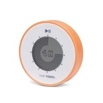 Time Timer Twist Horloge numérique de 90 Min pour Apprendre en Classe pour Enfants, Outil d'apprentissage à l'école à Domicile, Horloge de Bureau, Exercices et Cuisine (Dreamsicle Orange)