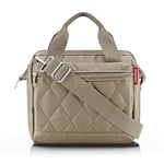 Reisenthel MQ5046 ALLROUNDER CROSS RHOMBUS OLIVE Gym Bag Femme RHOMBUS OLIVE Taille Unica