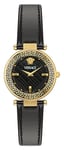 Versace VE8B00224 REVE (35mm) Black Dial / Black Leather Watch