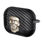 Silikonetui til AirPods Pro 2 - Skull Gold