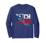 Czech Republic Football Fans Jersey | Ceska Czech Football Long Sleeve T-Shirt