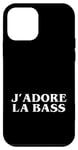 Coque pour iPhone 12 mini J'adore la basse