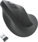 Kensington Wireless Mouse - Pro Fit Ergonomic Vertical 2.4GH Wireless Mouse wit