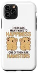 Coque pour iPhone 11 Pro Hamster doré Many Ways To Happiness