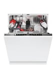 Hoover H-Dish 500 Hi 5C6F0S-80 60Cm Wide Fullsize Integrated 15-Place Dishwasher, Wifi Enabled, C Rated - Silver - Dishwasher Only