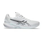 ASICS Homme Solution Speed FF 3 Clay Sneaker, Blanc et Noir, 50.5 EU