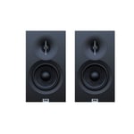 Elac Debut 3.0 DB53-BK Bookshelf Speakers - Black Ash