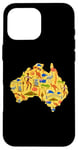 iPhone 16 Pro Max Australia Down Under Culture Australian Flag Map Gift Case