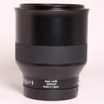 Zeiss Used Batis 85mm f/1.8 Telephoto Lens Sony E