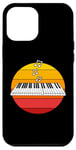 Coque pour iPhone 12 Pro Max Piano Summer Festival Pianiste Musicien