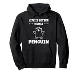 Little Penguins animal cute life is better with a Penguin Pullover Hoodie