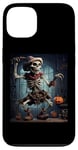 iPhone 13 Troll Scarecrow in a Haunted House Halloween Case