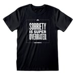 The Umbrella Academy Mens Sobriety T-Shirt - XXL