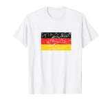 German Flag Men Women Kids Boys Girls Grunge Germany Flag T-Shirt