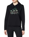 adidas Femme Camo Hd Sweat, Noir, XL EU