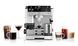 Ninja Luxe Premier 3-in-1 Coffee Machine, Latte, Cappuccino, Cold Brew & Espresso Maker With Built in Bean Grinder & Milk Frother, Easy to Use, 4 Automated Froth Presets, Silver, ES601UK