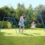 TP Toys Small to Tall Metal Swing Set