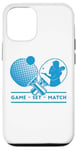 iPhone 12/12 Pro Table-Tennis Player Game-Set-Match Gamer Ping-Pong Case