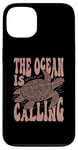 Coque pour iPhone 13 Les amoureux des tortues célèbrent la vie océanique et la faune marine