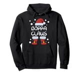 Boppa Claus Happy Christmas Pajama Family Matching Xmas Pullover Hoodie