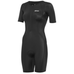 Dhb Hydron Women's Short Sleeve Tri Suit - Black - UK SIZE 14