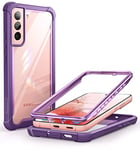 i-Blason Ares Series Coque pour Samsung Galaxy S22+ Plus 5g (Version 2022), Coque de Protection Rigide Transparente Robuste sans Protecteur d'écran intégré (Violet)