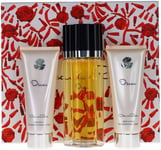 Oscar de la Renta For Women Set: EDT+Body Lotion+Shower Gel (3.4+3.4+3.4) New