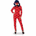 Rubies - MIRACULOUS officiel - Déguisement pour ADULTE Femme Ladybug - combinaison et masque - Taille 40-42